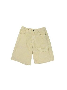 Elwood Baggy Corduroy Shorts in Pearl